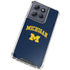 University of Michigan M Moto G Play 5G (2025) Clear Case