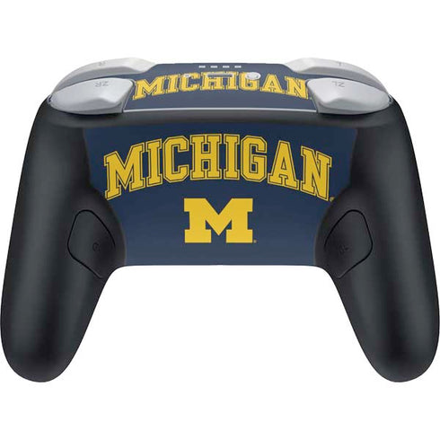 University of Michigan M Nintendo Switch 2 (2025) Pro Controller Skin