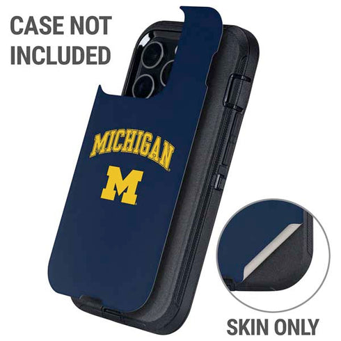 University of Michigan M Otterbox Defender iPhone Skin