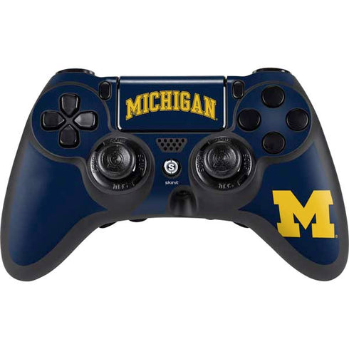 University of Michigan M PlayStation PS4 Skins