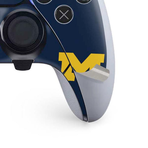 University of Michigan M Logo PS5 DualSense Edge Pro Controller Skin