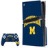 University of Michigan M PS5 Pro Disk Bundle Skin