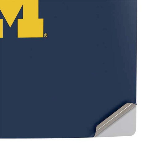 University of Michigan M PS5 Slim Digital Edition Console Skin