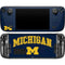 University of Michigan M Steam Deck Handheld Gaming Computer OLED Skin