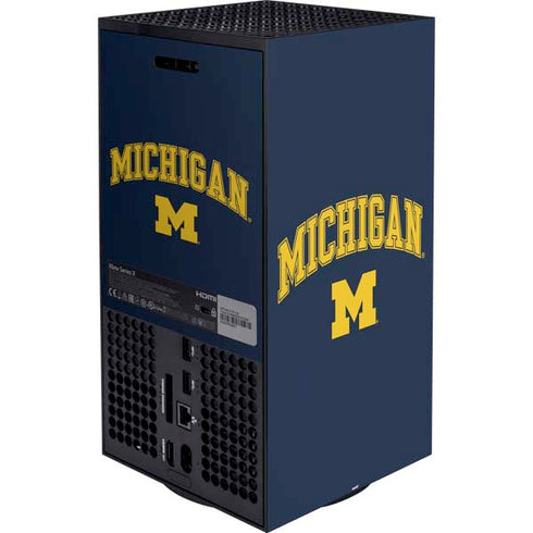 University of Michigan M Logo Xbox Series X Bundle Skin