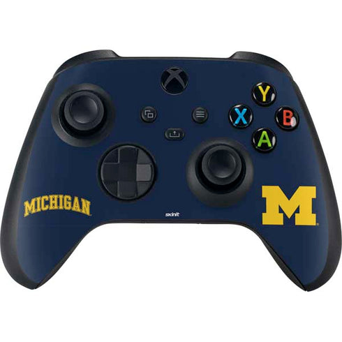University of Michigan M Logo Xbox Series X Bundle Skin