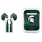 Michigan State University Basketball Courtside Apple AirPods Skin