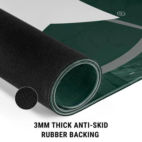 Michigan State University Basketball Courtside Gaming Mouse Pad