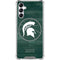 Michigan State University Basketball Courtside Gabb Phone 4 Clear Case