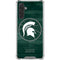 Michigan State University Basketball Courtside Galaxy A17 Clear Case