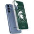 Michigan State University Basketball Courtside Galaxy A55 5G Clear Case