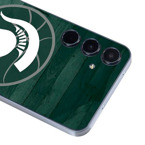 Michigan State University Basketball Courtside Galaxy A55 5G Skin