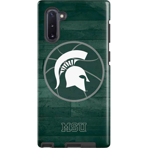 Michigan State University Basketball Courtside Galaxy Cases