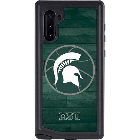 Michigan State University Basketball Courtside Galaxy Cases