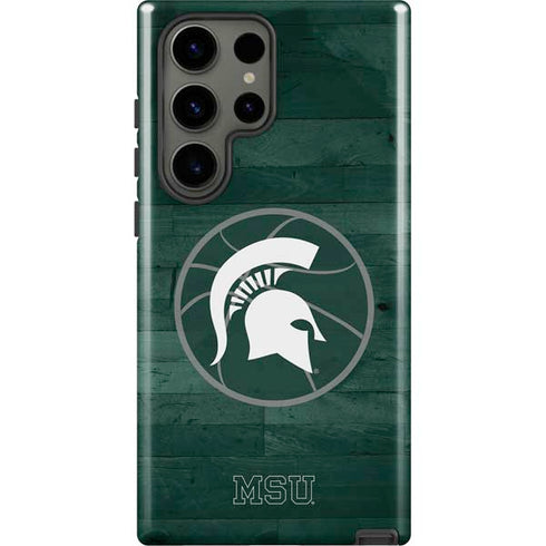 Michigan State University Basketball Courtside Galaxy S23 Ultra Pro Case