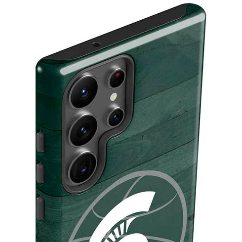 Michigan State University Basketball Courtside Galaxy S23 Ultra Pro Case