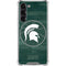 Michigan State University Basketball Courtside Galaxy S24 FE Clear Case