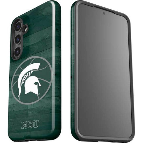 Michigan State University Basketball Courtside Galaxy S25 Plus Impact Case
