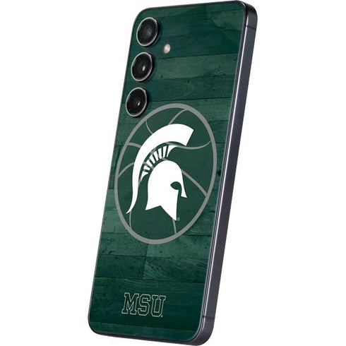 Michigan State University Basketball Courtside Galaxy S25 Plus Skin
