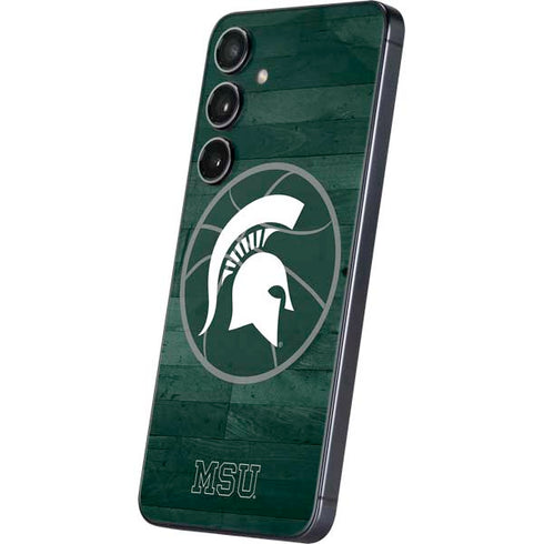 Michigan State University Basketball Courtside Galaxy S24 Skin
