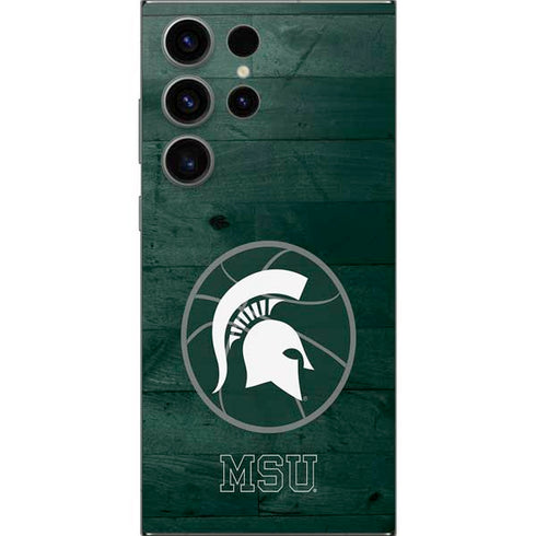 Michigan State University Basketball Courtside Galaxy S24 Ultra Skin