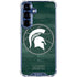 Michigan State University Basketball Courtside Galaxy S25 Plus Clear Case