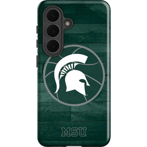 Michigan State University Basketball Courtside Galaxy S26 Impact Case