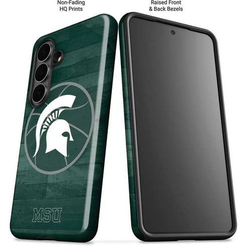 Michigan State University Basketball Courtside Galaxy S26 Plus Impact Case