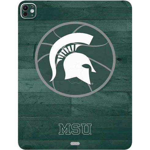 Michigan State University Basketball Courtside iPad Pro 13in M4 (2024) Skin