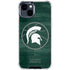Michigan State University Basketball Courtside iPhone 15 Clear Case