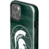 Michigan State University Basketball Courtside iPhone 15 Impact Case
