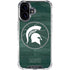 Michigan State University Basketball Courtside iPhone 16 Clear Case