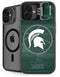 Michigan State University Basketball Courtside iPhone 16 Plus Kickstand Case