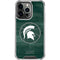 Michigan State University Basketball Courtside iPhone 16 Pro Clear Case
