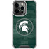 Michigan State University Basketball Courtside iPhone 16 Pro Clear Case