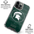 Michigan State University Basketball Courtside iPhone 16 Pro Clear Case