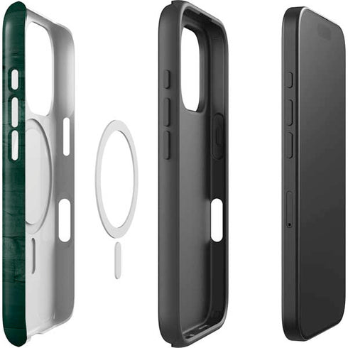 Michigan State University Basketball Courtside iPhone 16 Pro Magsafe Impact Case