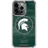 Michigan State University Basketball Courtside iPhone 16 Pro Max Clear Case