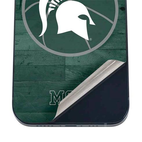 Michigan State University Basketball Courtside iPhone 16 Skin