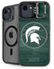Michigan State University Basketball Courtside iPhone 16e Kickstand Case