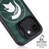 Michigan State University Basketball Courtside iPhone 16e Kickstand Case