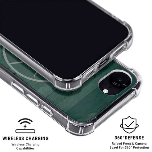 Michigan State University Basketball Courtside iPhone 16e MagSafe Case