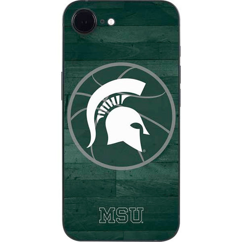 Michigan State University Basketball Courtside iPhone 16e Skin