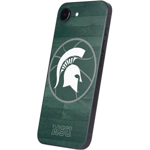 Michigan State University Basketball Courtside iPhone 16e Skin