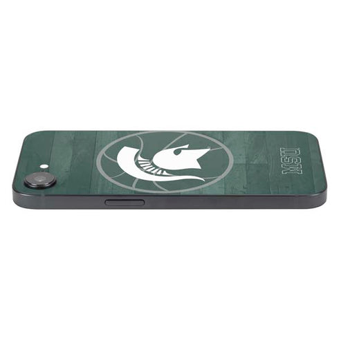 Michigan State University Basketball Courtside iPhone 16e Skin