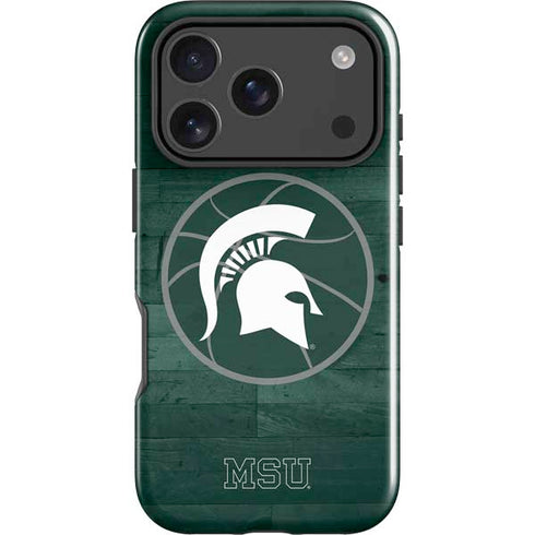 Michigan State University Basketball Courtside iPhone 18 Pro Impact Case