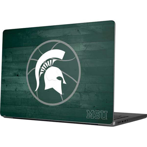 Michigan State University Basketball Courtside Apple MacBook Pro 14-inch Skin