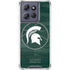 Michigan State University Basketball Courtside Moto G 5G (2025) Clear Case