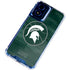 Michigan State University Basketball Courtside Moto G 5G (2024) Clear Case