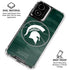 Michigan State University Basketball Courtside Moto G Power 5G (2024) Clear Case